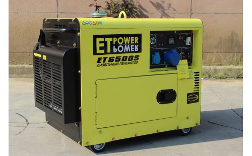 Дизельный генератор ET-Power ET 6500 S